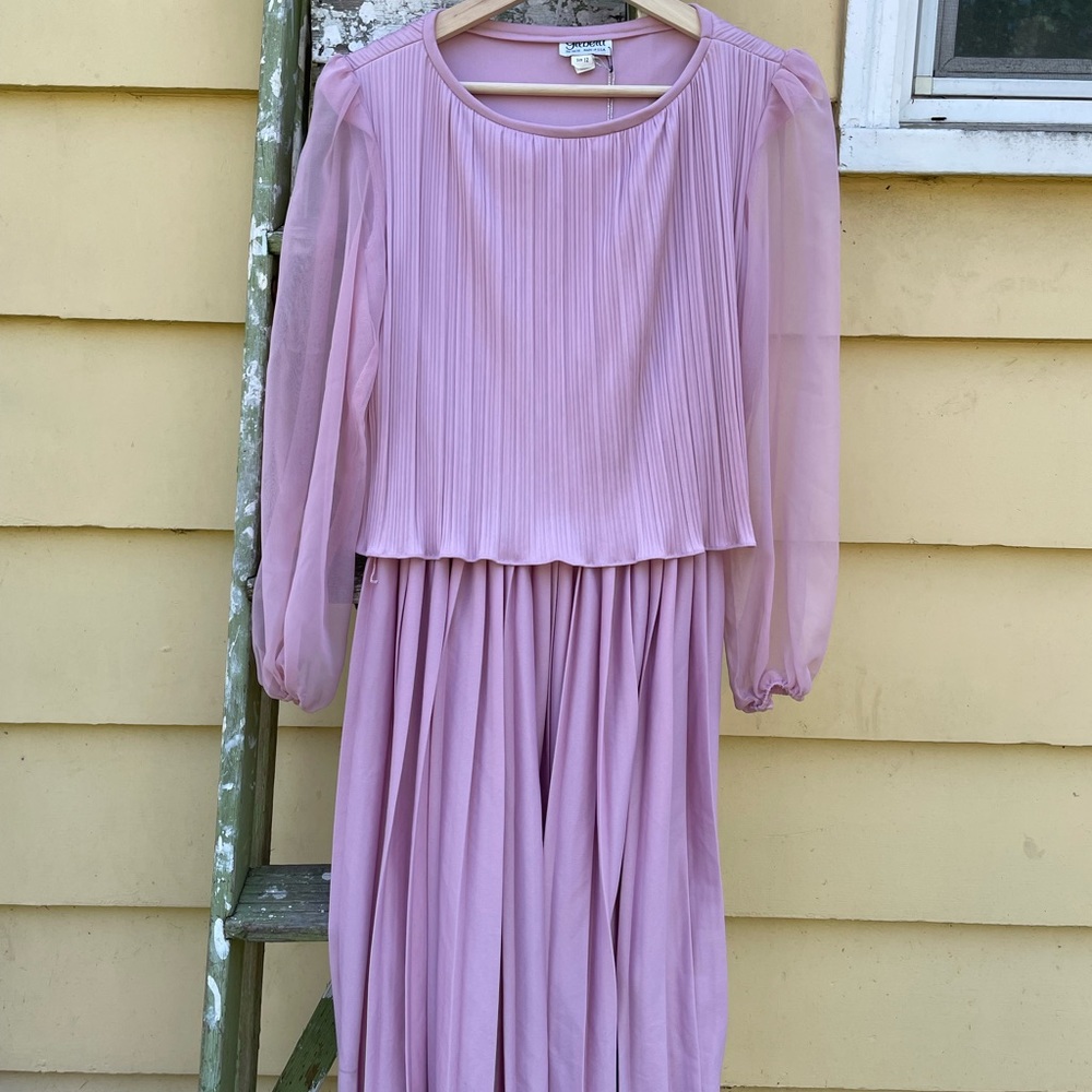 Vintage Gilberti lavender dress